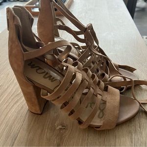 Nude Sam Edelman Strappy Sandals Size 9